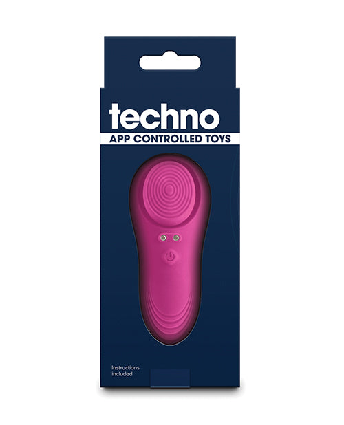 Techno Lucy App Controlled Panty Vibe w/Magnet - Magenta by Ns Novelties INC