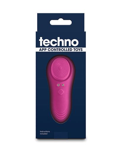 Techno Lucy App Controlled Panty Vibe w/Magnet - Magenta by Ns Novelties INC