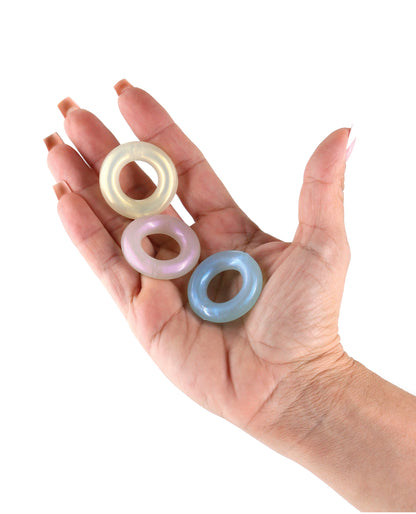 Fantasia Stamina Cock Rings - Multi Color by Ns Novelties INC
