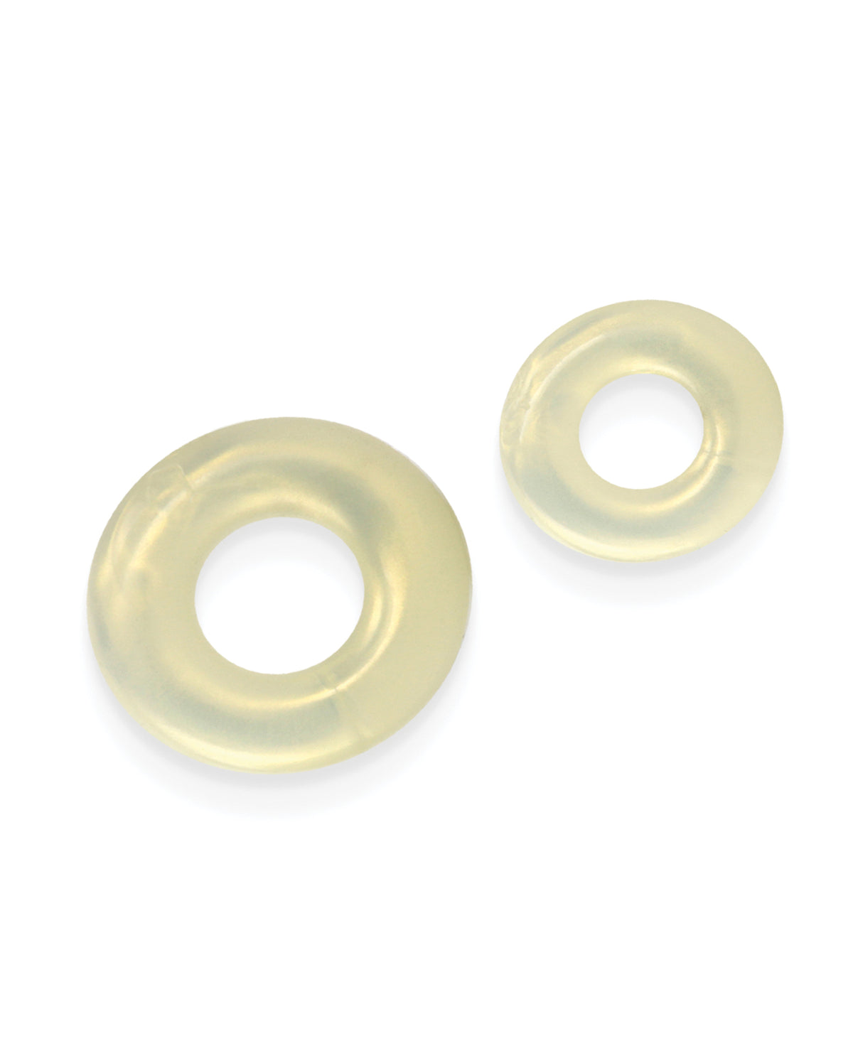 Fantasia Double Stack Cock Rings - Amber by Ns Novelties INC