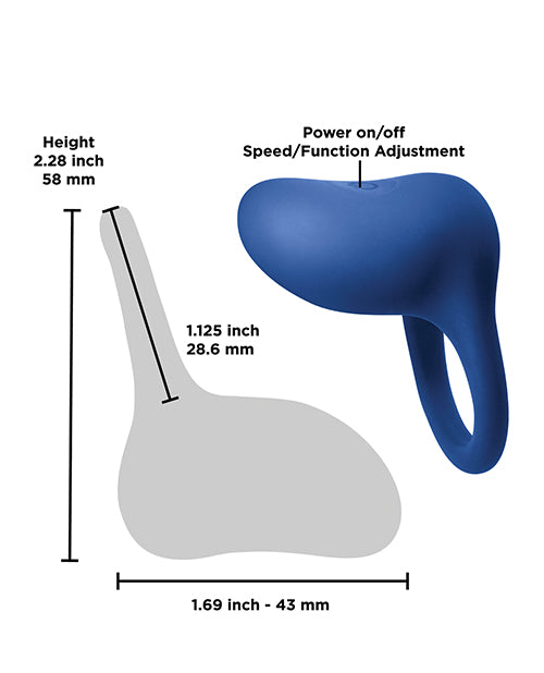 Inya Regal Rechargeable Vibrating Ring by Ns Novelties INC