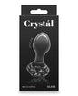 Crystal Flower Butt Plug