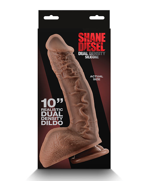 Shane Diesel 10" Dual Density Dildo