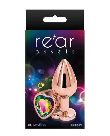 Rear Assets Rose Gold Heart Medium -