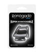 Renegade Piper Cock & Balls Ring - Black by Ns Novelties INC