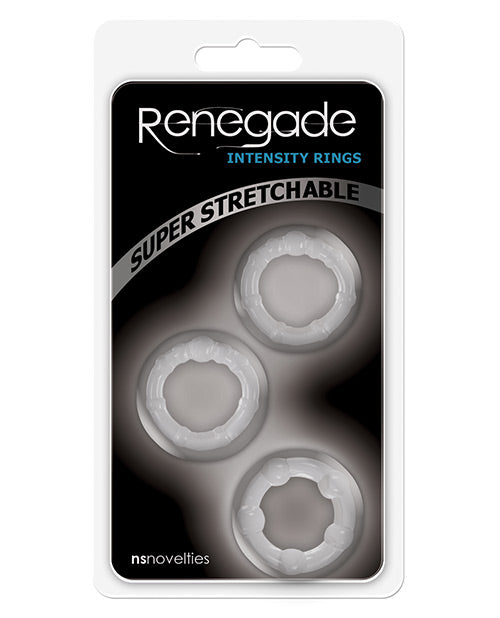 Renegade Intensity Rings - Clear by Ns Novelties INC