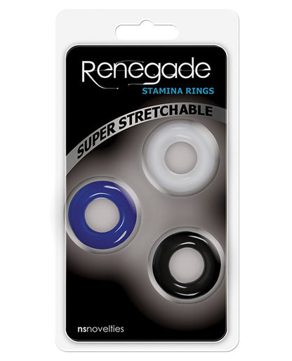 Renegade Stamina Rings - Asst. Colors by Ns Novelties INC