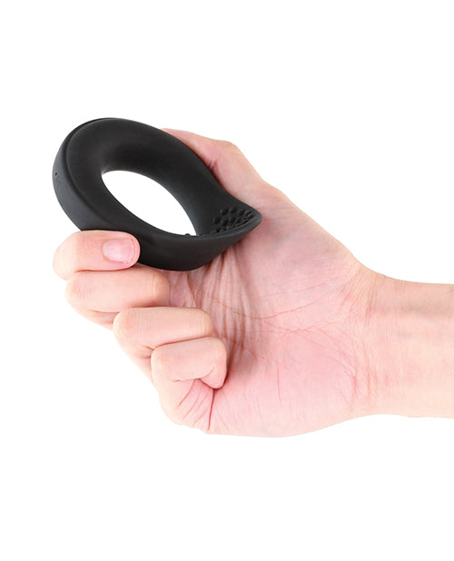 Renegade Slider Vibrating Cock Ring - Black by Ns Novelties INC