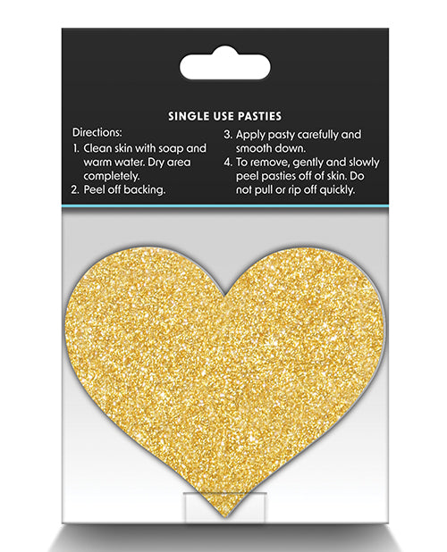 Pretty Pasties Glitter Hearts - 2 Pair