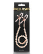 Bound Nipple Clamps - Rose Gold