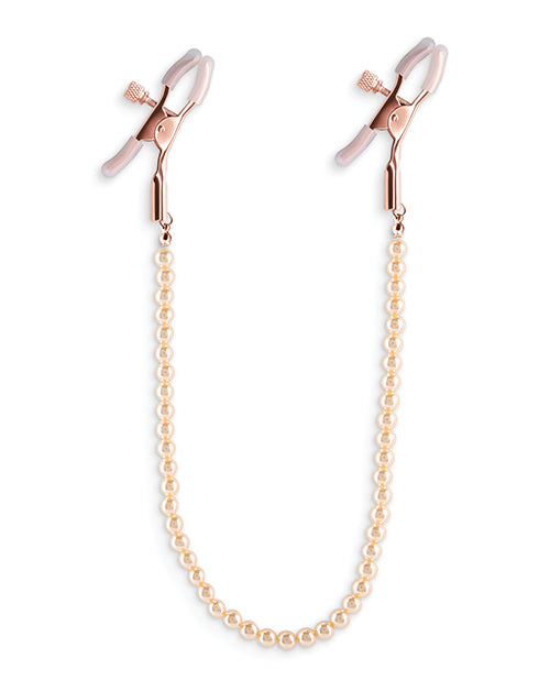 Bound Nipple Clamps - Rose Gold