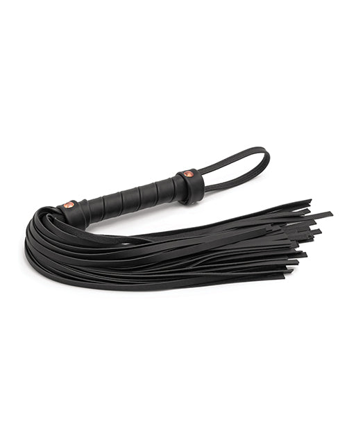Bondage Couture Flogger - Black by Ns Novelties INC