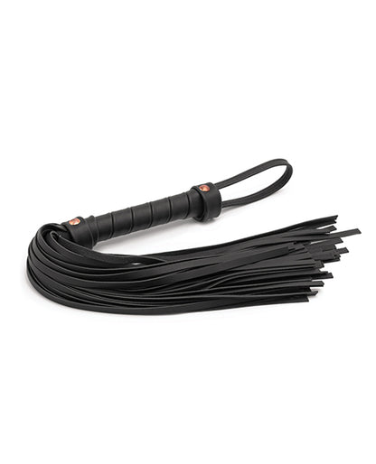 Bondage Couture Flogger - Black by Ns Novelties INC