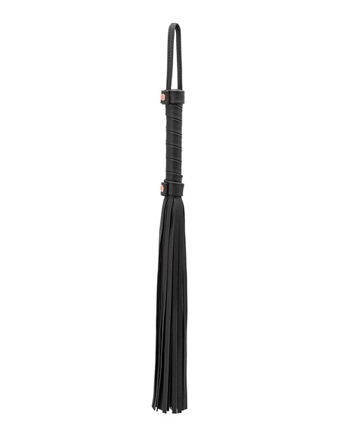 Bondage Couture Flogger - Black by Ns Novelties INC