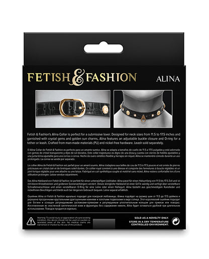 Fetish & Fashion Alina Collar - Black