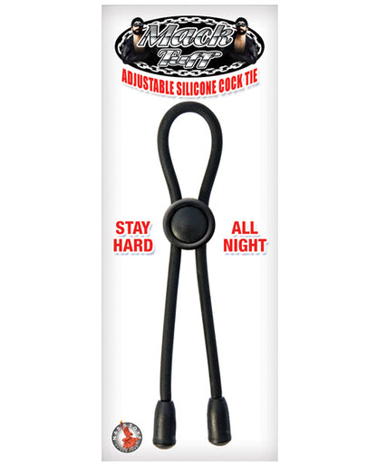 Mack Tuff Adjustable Silicone Cock Tie by Nasstoys