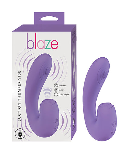Blaze Suction Thumper Vibe by Nasstoys