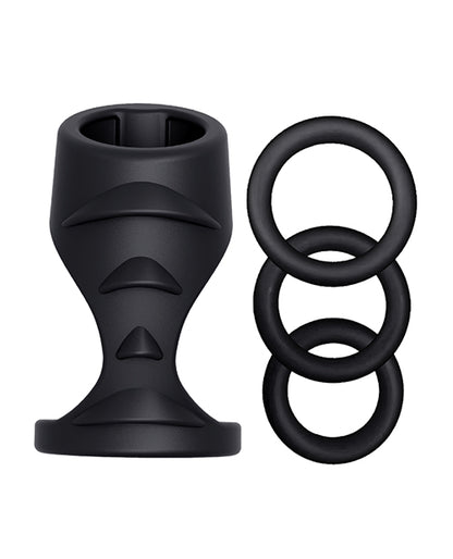 Enhancer Rockhard 4 In One Kit - Black