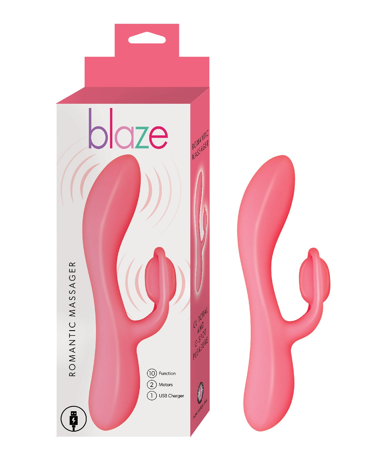 Blaze Romantic Massager by Nasstoys