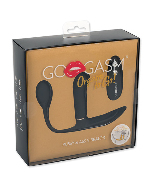 GoGasm Pussy & Ass Vibrator - Black by Orion Versand Gmbh & Co