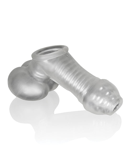 Oxballs Sackjack Wearable Jack Off Sheath - Clear Frost by Blue Ox Designs LLCDba Oxballs