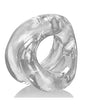 Oxballs Meat Padded Cock Ring - Clear by Blue Ox Designs LLCDba Oxballs