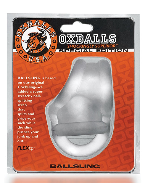Oxballs Ballsling Ball Split Sling - Clear Ice by Blue Ox Designs LLCDba Oxballs
