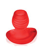 Oxballs Glowhole 1 Hollow Buttplug W/led Insert Small by Blue Ox Designs LLCDba Oxballs