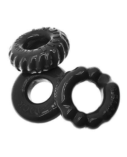 Oxballs Bonemaker 3 Pack Cockring Kit - by Blue Ox Designs LLCDba Oxballs