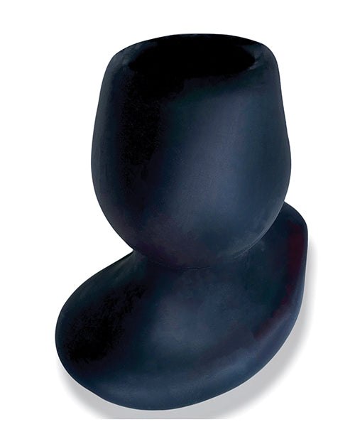 Oxballs Morphhole 2 Gaper Plug Large - Black Ice by Blue Ox Designs LLCDba Oxballs