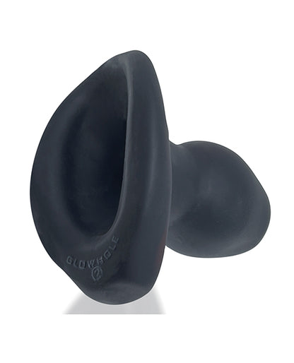 Oxballs Morphhole 2 Gaper Plug Large - Black Ice by Blue Ox Designs LLCDba Oxballs
