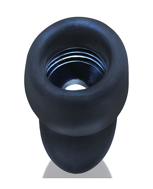 Oxballs Morphhole 2 Gaper Plug Large - Black Ice by Blue Ox Designs LLCDba Oxballs