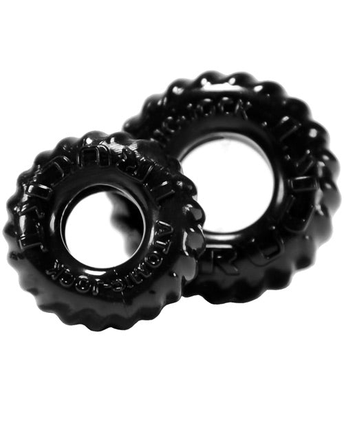 Oxballs Truckt Cock & Ball Ring - Pack Of 2 by Blue Ox Designs LLCDba Oxballs