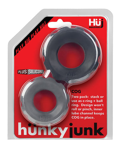 Hunky Junk Cog Ring 2 Size Double Pack - Pack Of 2