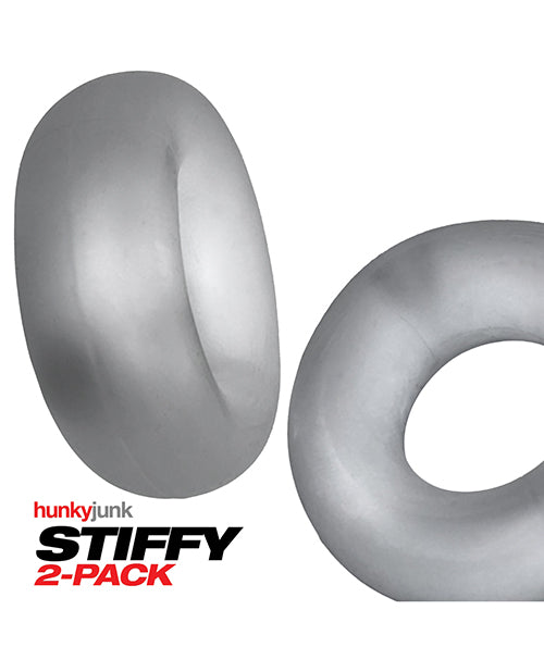 Hunky Junk Stiffy 2 Pack Cockrings by Blue Ox Designs LLCDba Oxballs