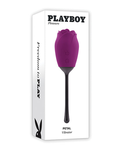 Playboy Pleasure Petal Vibrator - Wild Aster by Evolved Novelties INC