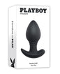 Playboy Pleasure Plug & Play Butt Plug - Navy by Evolved Novelties INC