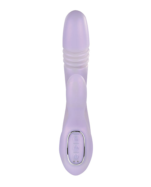 Playboy Pleasure Bumping Bunny Rabbit Vibrator - Opal