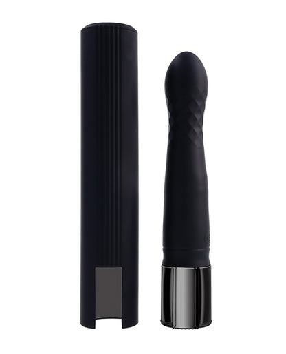Playboy Pleasure Pleasure Zone Vibrator - 2AM Black by Evolved Novelties INC