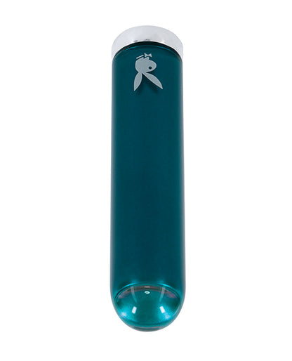 Playboy Pleasure Emerald Bullet Vibrator - Deep Teal