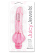 Juicy Jewels Rose Quartz Vibrator - Pink