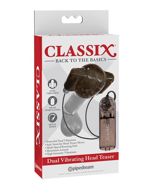 Classix Dual Vibrating Head Teaser by Pipedream Products