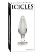 Icicles No. 26 Hand Blown Glass - Clear