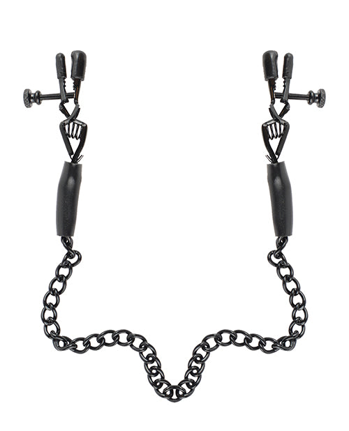 Fetish Fantasy Series Adjustable Nipple Chain Clamps by Pipedream Products