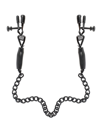 Fetish Fantasy Series Adjustable Nipple Chain Clamps by Pipedream Products