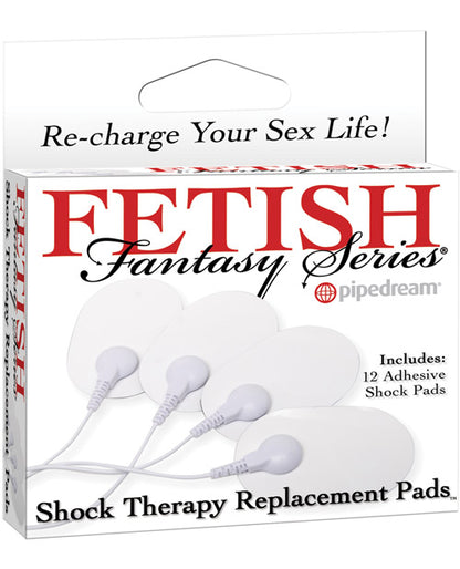 Fetish Fantasy Series Shock Therapy Replacement Pads - 12 pc by Pipedream Products