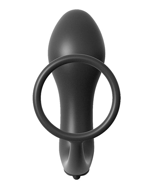 Anal Fantasy Collection Ass Gasm Vibrating Plug w/Cockring by Pipedream Products