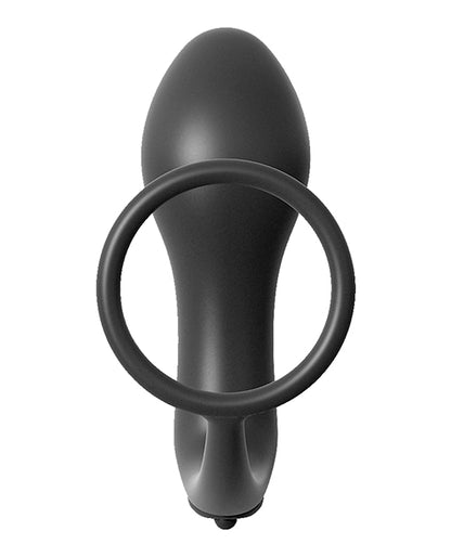 Anal Fantasy Collection Ass Gasm Vibrating Plug w/Cockring by Pipedream Products