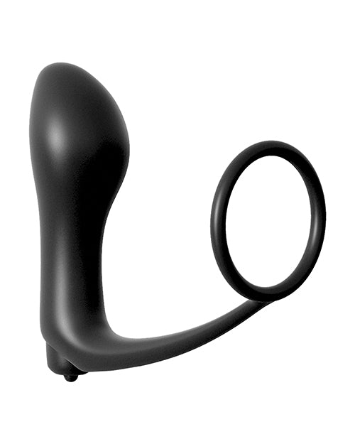 Anal Fantasy Collection Ass Gasm Vibrating Plug w/Cockring by Pipedream Products