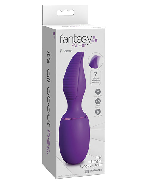 Fantasy for Her Ultmate Tongue-Gasm - Purple